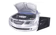 Desktop wallpapers Concept Car Saab 9-3X 2002