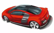 Desktop wallpapers Concept Car Audi R8 TDI Le Mans 2008