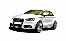 Car desktop wallpapers Concept Car Audi A1 e-tron - 2010