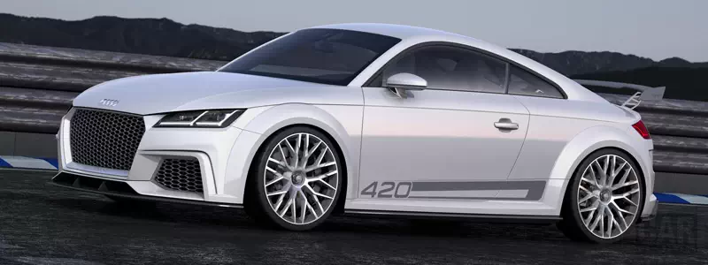 Car desktop wallpapers Audi TT quattro sport concept - 2014 - Car wallpapers