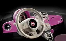 Car desktop wallpapers Fiat 500 Show Car for the birthday of Barbie - 2009