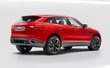 Car desktop wallpapers Jaguar C-X17 Sports Crossover Concept Italian Racing Red - 2014