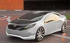 Car desktop wallpapers Kia Ray Concept Car - 2010
